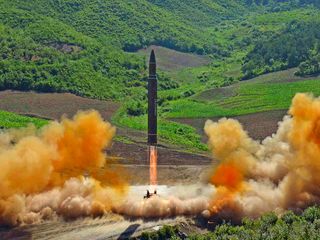 North Korea Test-Launches ICBM
