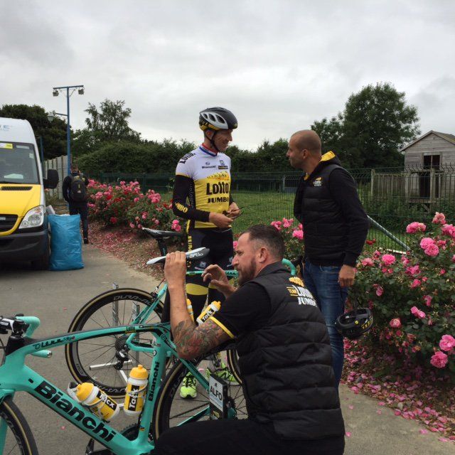 It's a good time to make adjustments to bike set-up