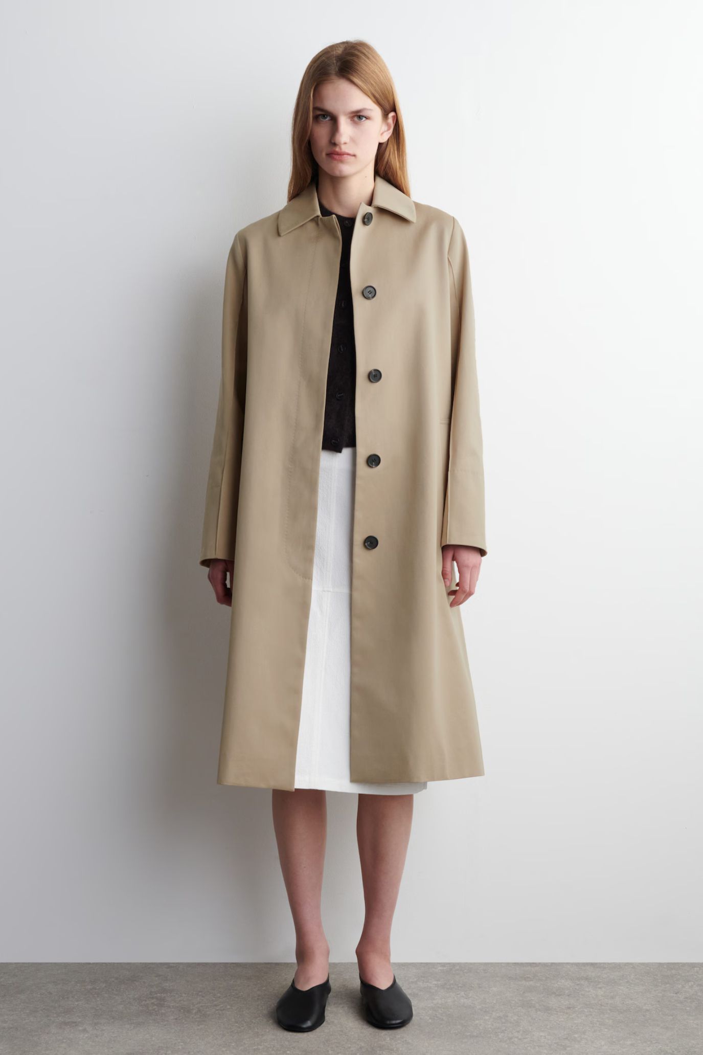 COS Classic Cotton Car Coat