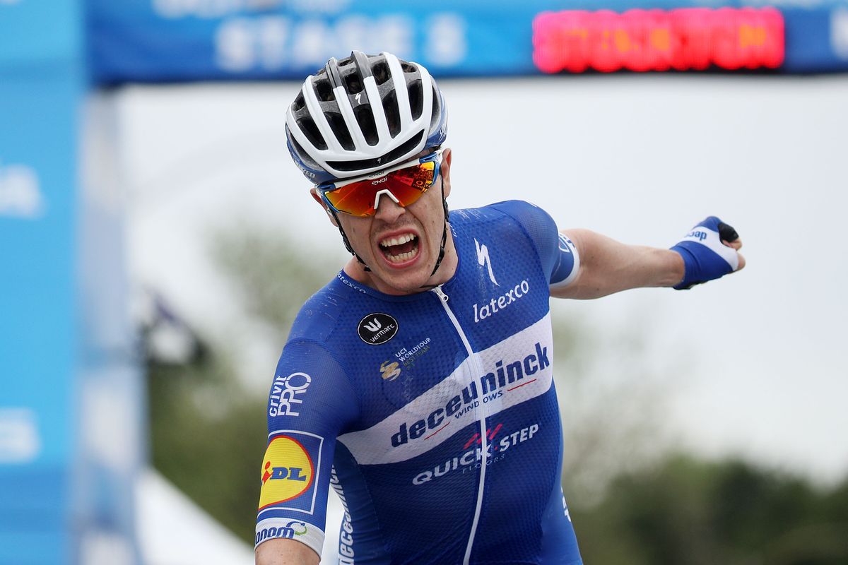 Deceuninck-QuickStep's Remi Cavagna is thrilled with having taken his first WorldTour win on stage 3 of the 2019 Tour of California