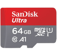 4. SanDisk Ultra 64GB microSDXC card: £8.99 at Amazon