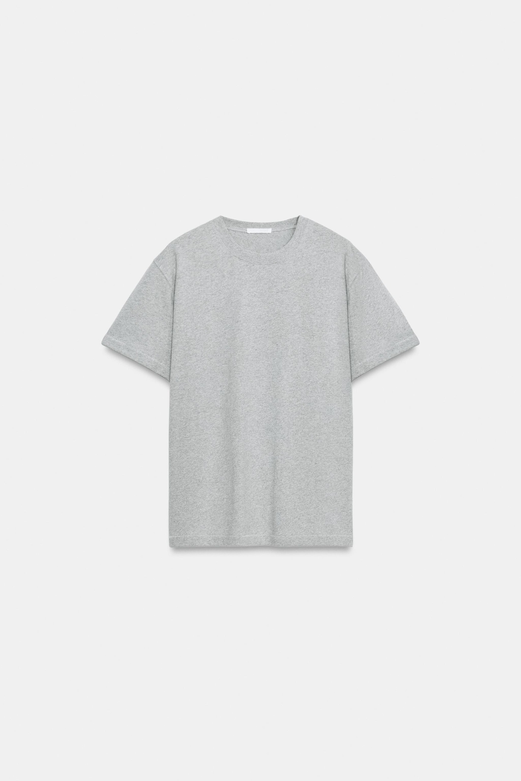 ZARA, Crew Neck T-Shirt