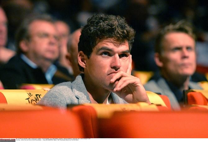 Greg Van Avermaet at the 2015 Tour de France presentation