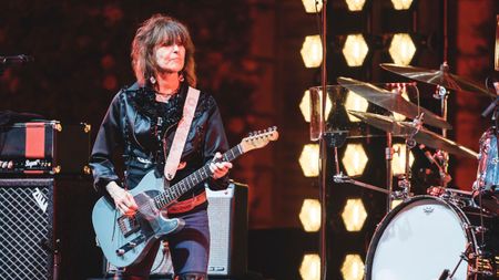 Chrissie Hynde of The Pretenders performs in concert during Les Nits de Barcelona festival on July 01, 2024 in Barcelona, Spain