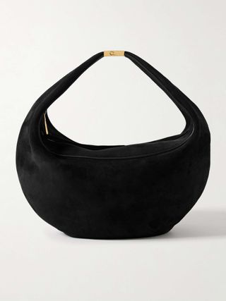 Olivia Small Suede Tote