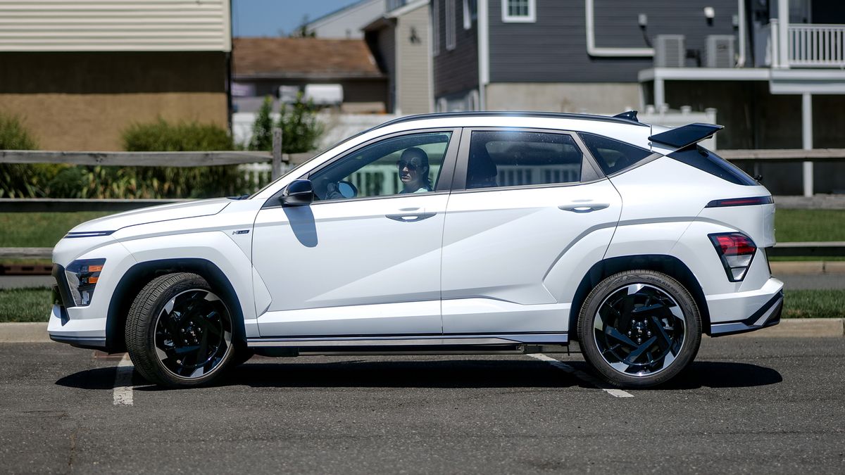 2025 Hyundai Kona Electric test drive.