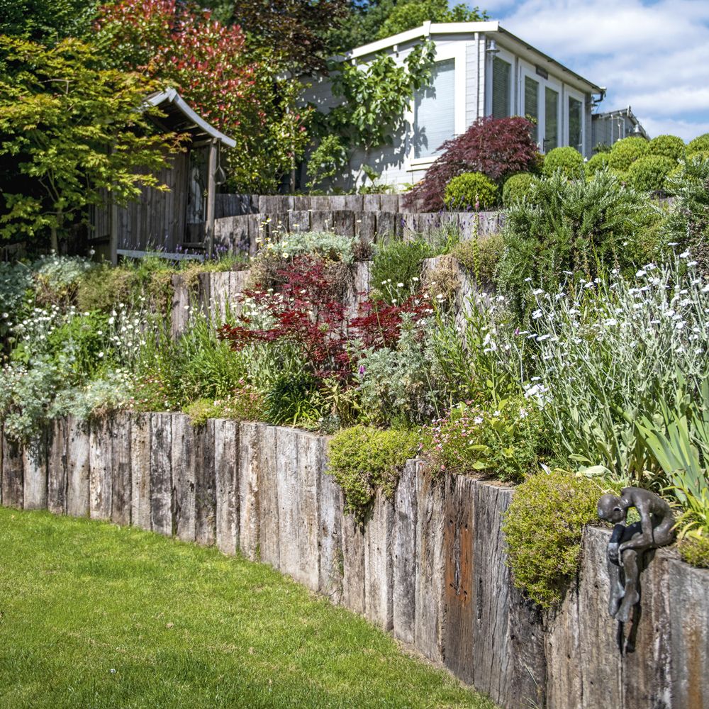 Sloping garden ideas to make more of your outdoor space | Ideal Home