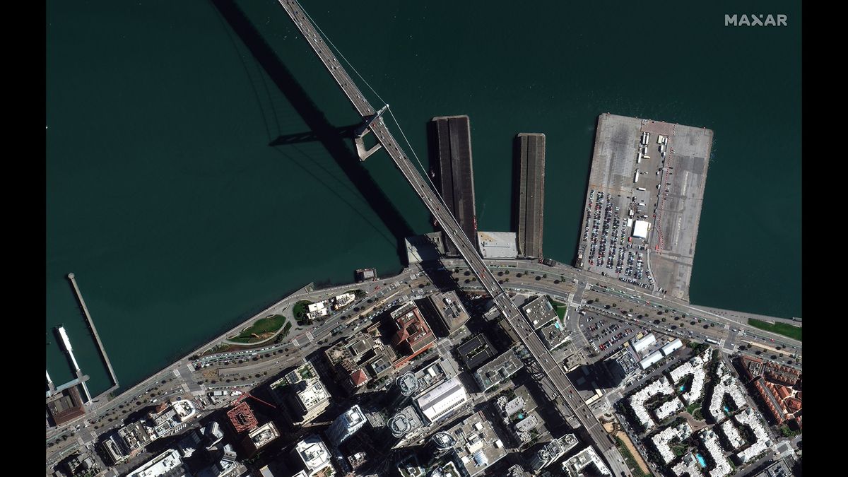 The Golden Gate Bridge in San Francisco, on March 3, 2020.