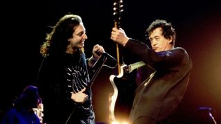 Jimmy Page with the Black Crowes