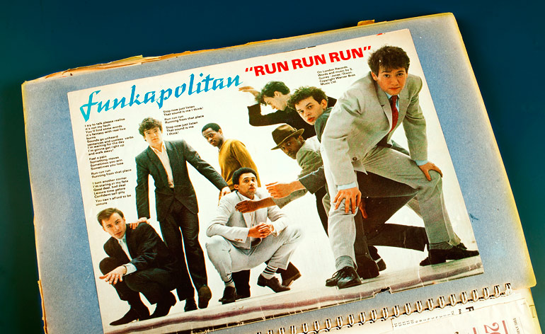 Funkapolitan cuttings scrap book