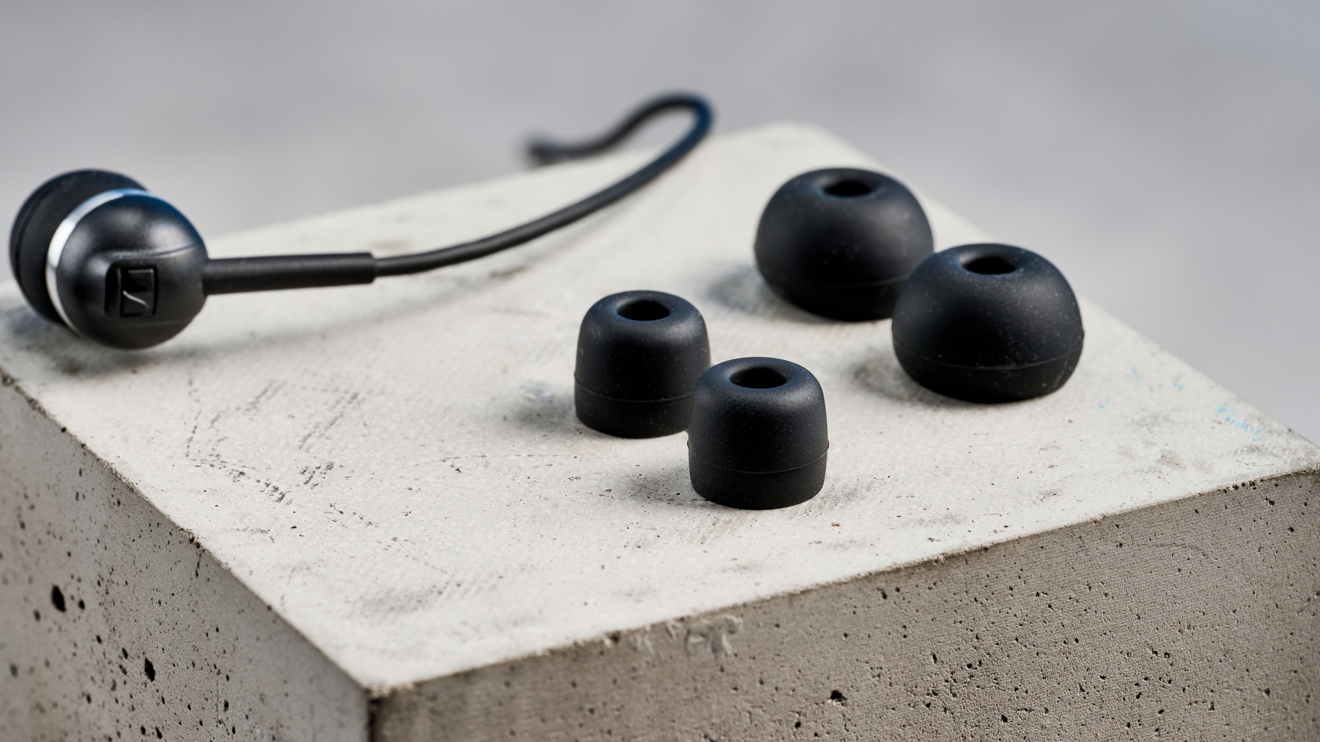 Sennheiser CX 80U wired earbuds in black