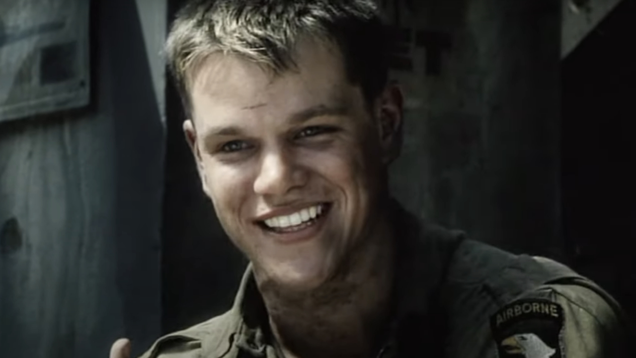 Matt Damon in Saving Private Ryan