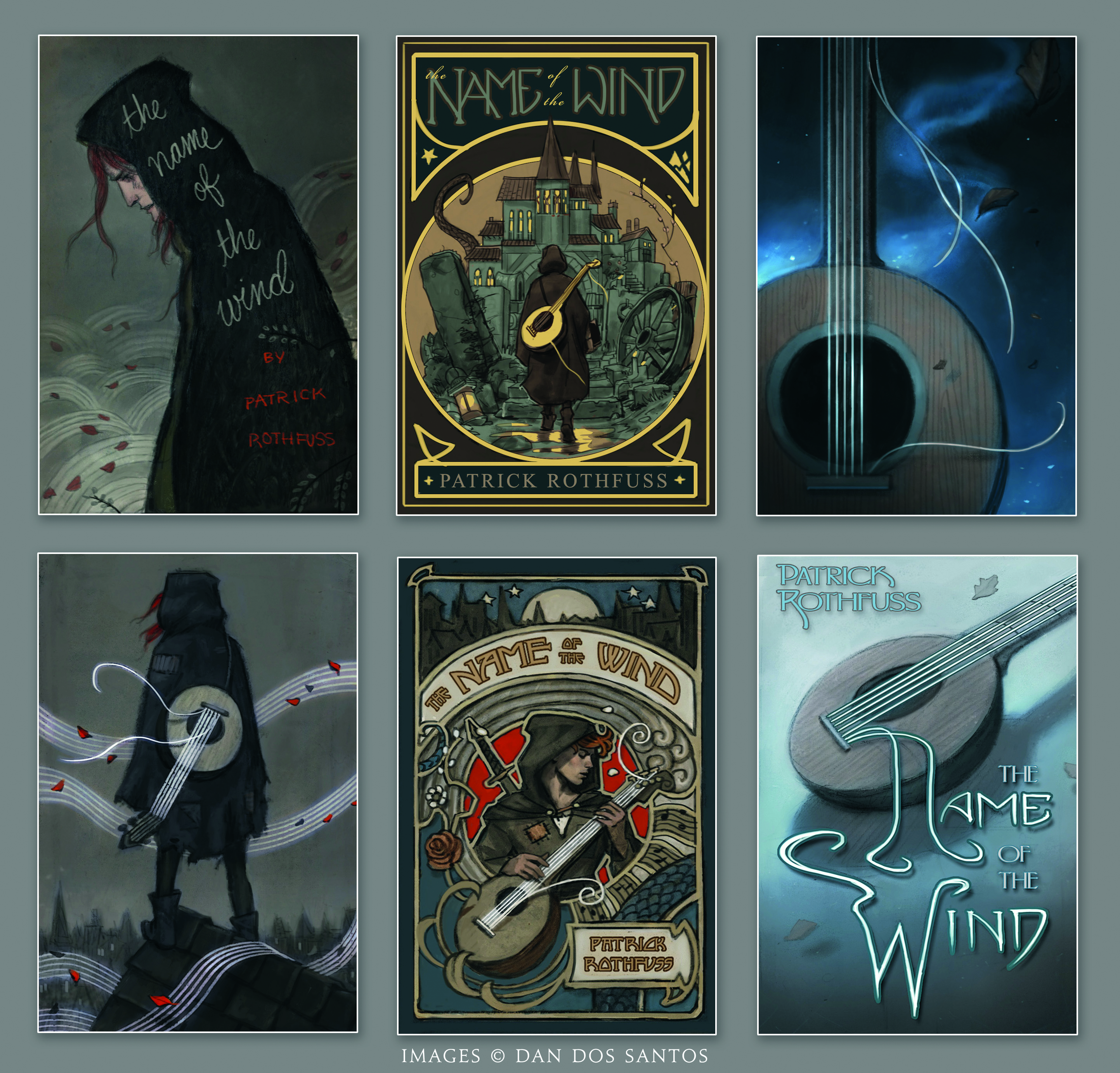 A sketch for book cover art by Dan Dos Santos