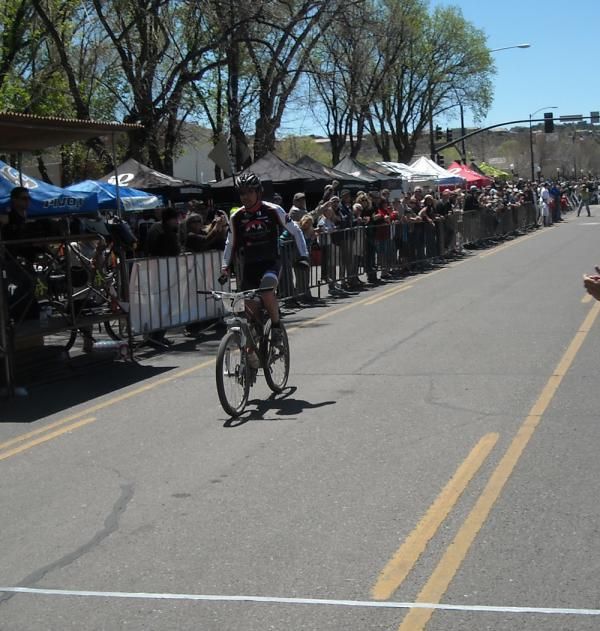 Chris Sheppard (Rocky Mountain Bicycles) wins the Whiskey 50