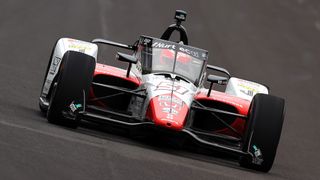 Pietro Fittipaldi of Brazil, driver of the #51 Military Salutes NURTEC ODT Dale Coyne Racing with RWR Honda, drives during Carb Day for the 105th Indianapolis 500 at Indianapolis Motor Speedway on May 28, 2021 in Indianapolis, Indiana.