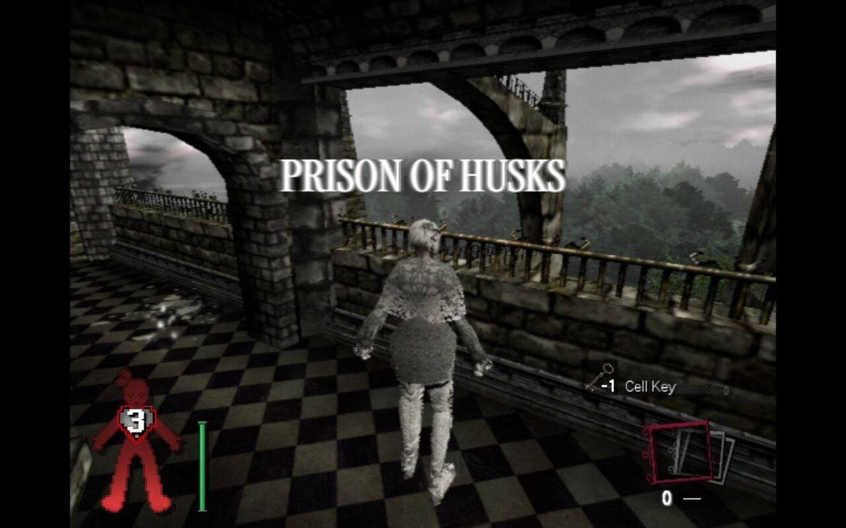 Prison of Husks screenshot showing Prison of Husks title card