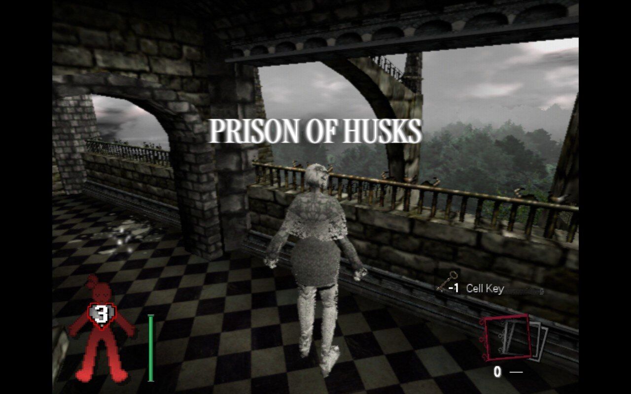 Prison of Husks screenshot showing Prison of Husks title card