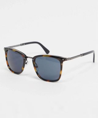AJ Morgan square sunglasses in tort, £18, ASOS