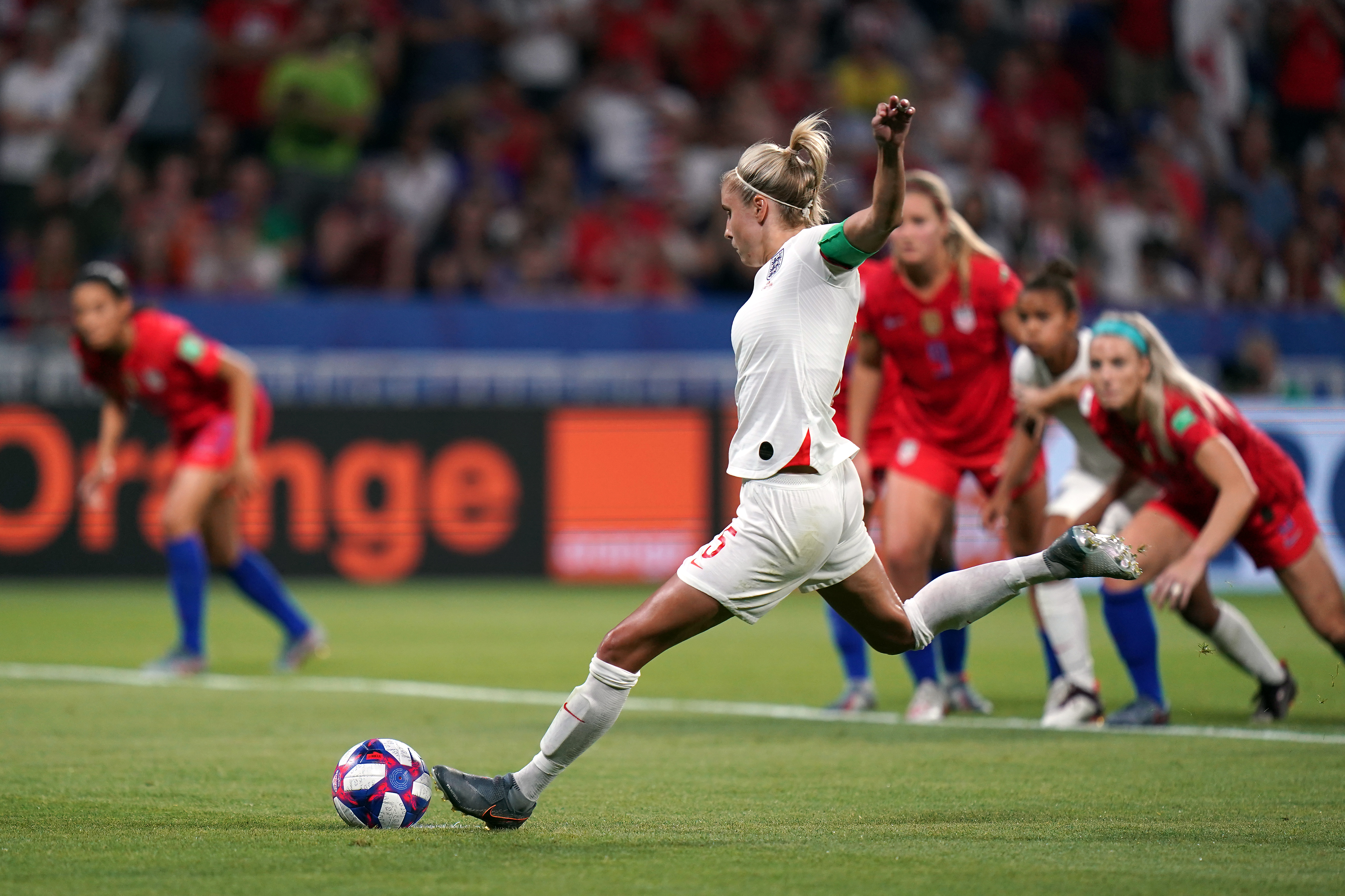 England were beaten in agonising fashion after captain Steph Houghton had a penalty saved