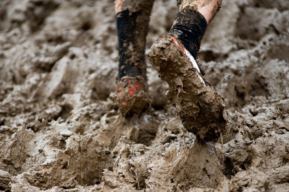 Toe spikes were a necessary but not sufficient requirement for the elite races.