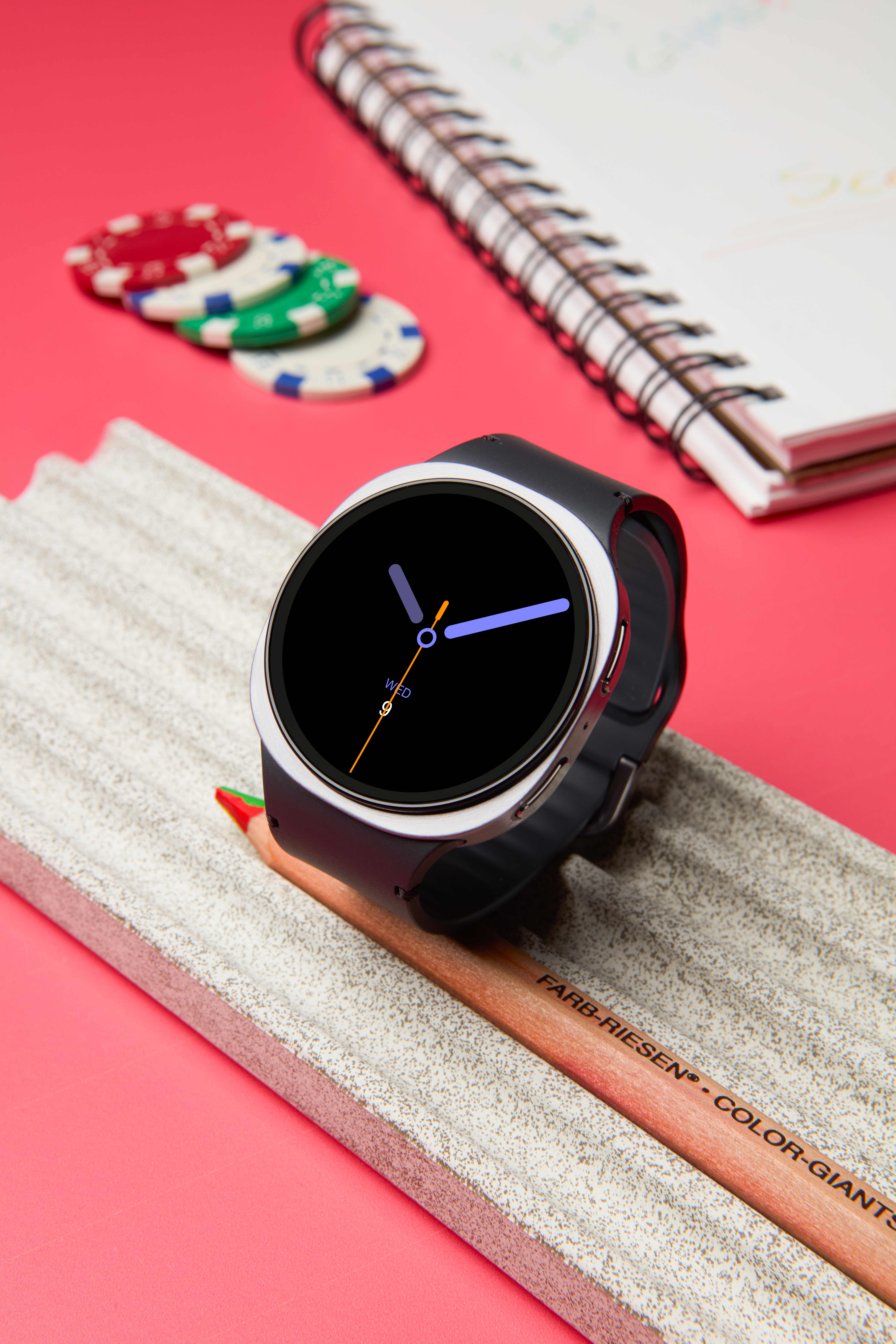 Samsung Galaxy Watch8 in graphite