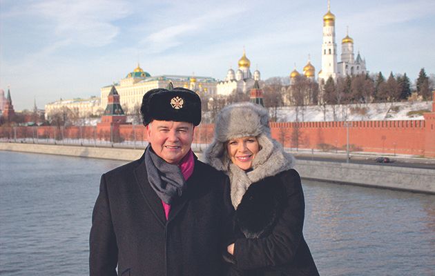 Eamonn Holmes and Ruth Langsford continue to explore the lavish lifestyles of the wealthy with a trip to Moscow, where the collapse of Communism in the early 1990s has led to the emergence of a class of mega-rich Russians.