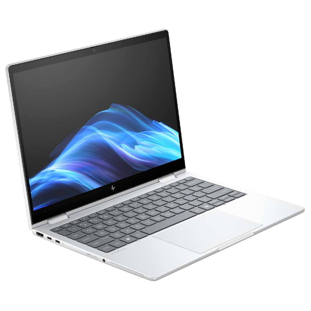 Render of the HP EliteBook 8 Flip 13 (G1i) laptop.