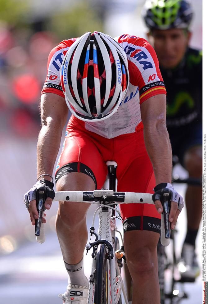 A tired Joaquim Rodriguez