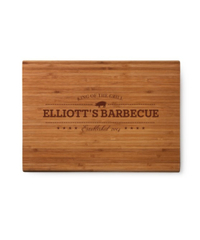 3. Personalised King of the Grill Cutting Board| $49.99