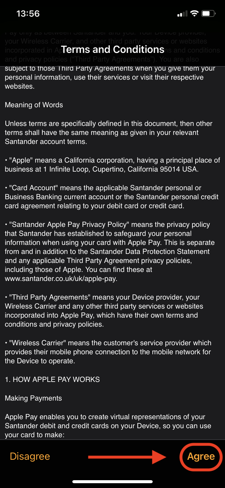How to use Apple Pay on Apple Watch - terms and conditions