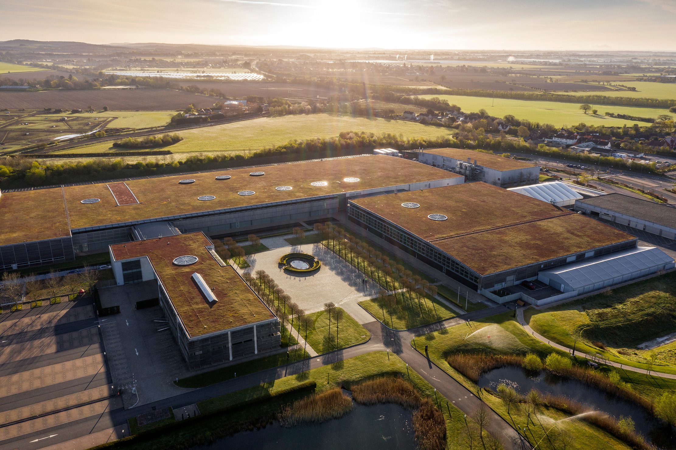 Rolls-Royce headquarters and manufacturing facility in Goodwood, West Sussex.