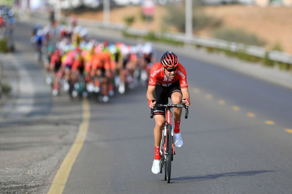 Tom Dumoulin (Sunweb) on the attack