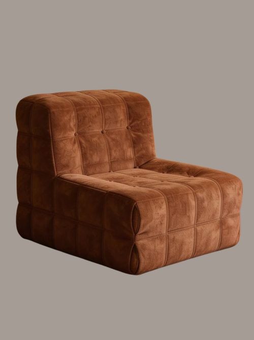 Luxury Velvet Waffle Couch
