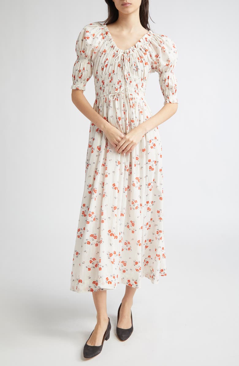 Ischia Floral Convertible Midi Dress
