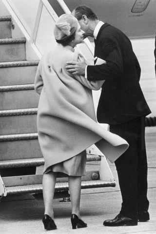 Queen Elizabeth and Prince Philip.