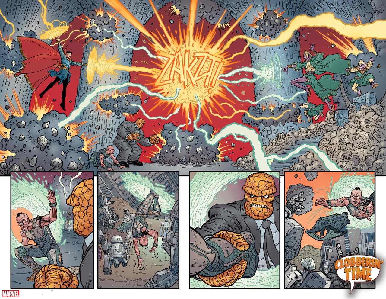 Clobberin' Time #3 interior art
