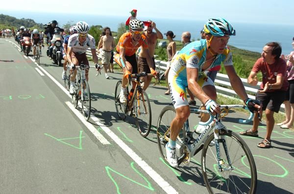 Vinokourov was aggressive all day.