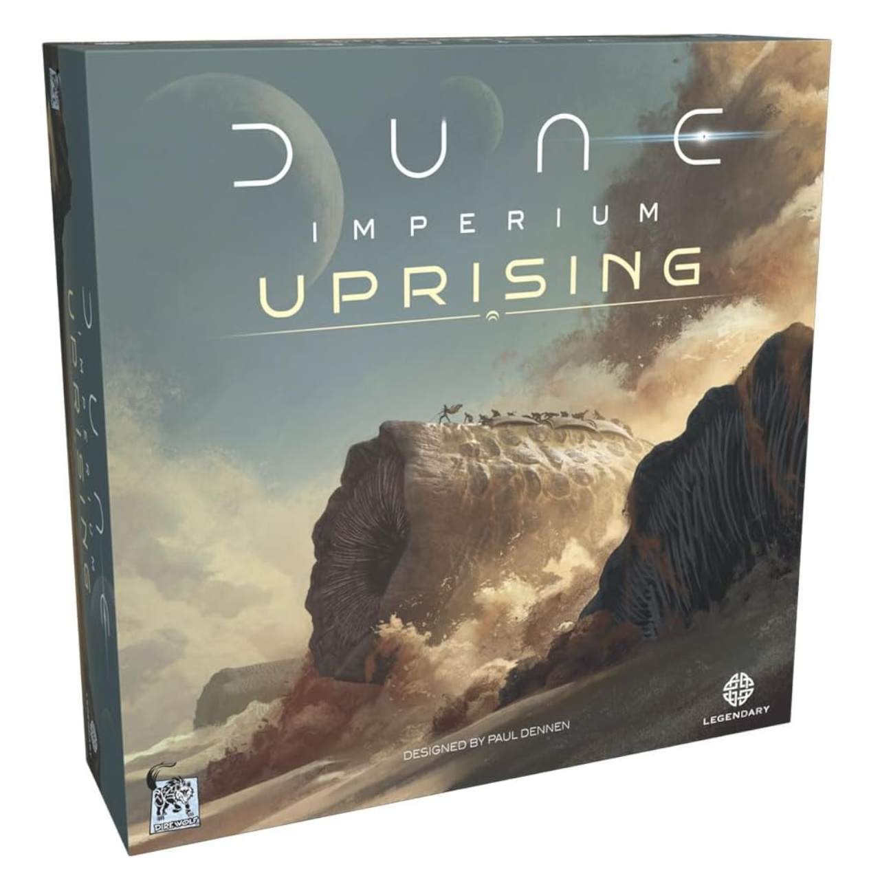 Dune: Imperium - Uprising box on a plain background