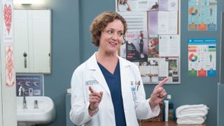 Kali Rocha as Dr. Sydney Heron in Grey's Anatomy season 21