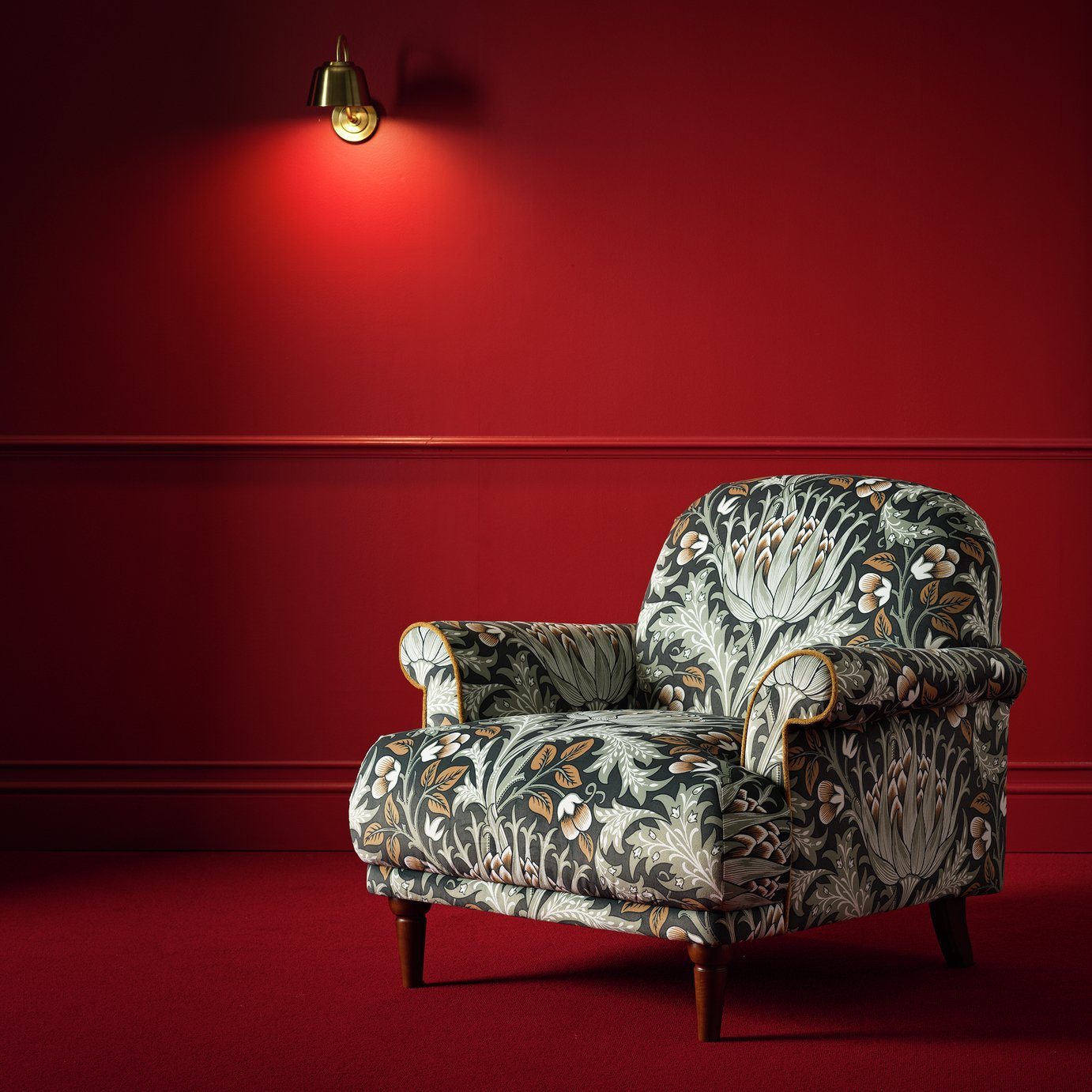 Habitat X Morris &amp;amp; Co. Fabric Cuddle Chair