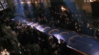 The Dueling Club in Harry Potter and the Chamber of Secrets.