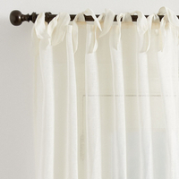 Linen sheer curtain from Ballard Designs