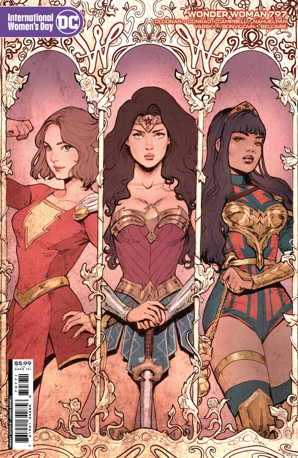 DC International Women's Day variant cover