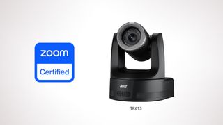 The AVer TR615 PTZ Zoom-certified PTZ camera. 