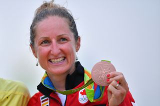 Bronze medallist Catharine Pendrel (Canada)