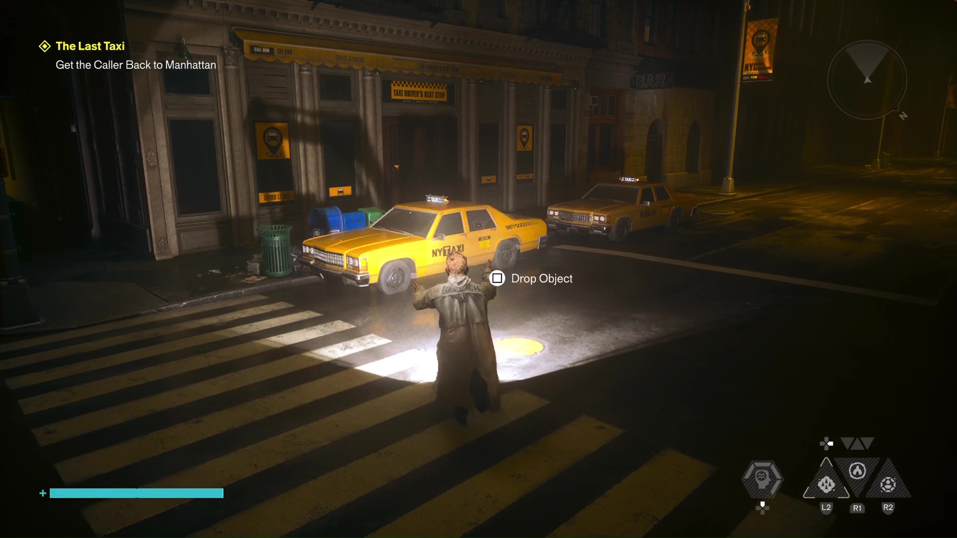 The Unknown Taxis in Control Resonant cast incorrect shadows