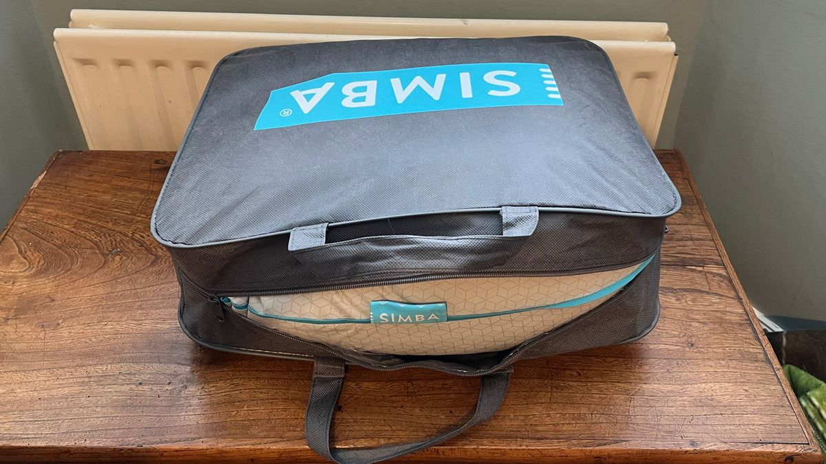 Simba Cooling Body Pillow review 2024 hug the pain away TechRadar