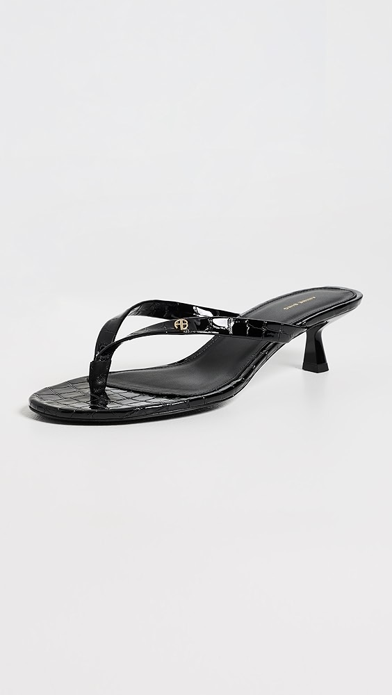 Anine Bing Noelle Thong Heels