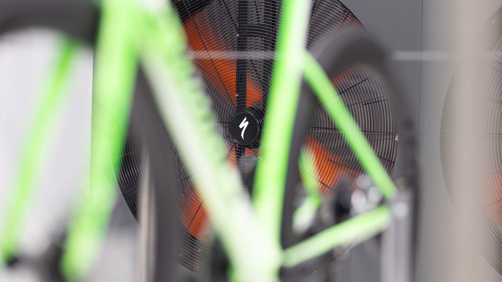 Detail shot of the Specialized Win Tunnel at Glasgow World  Cycling Champs