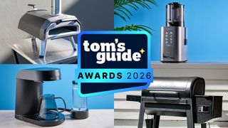 Tom's Guide Awards 2026 logo and winning products for the Homes category